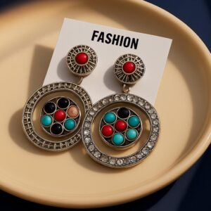 Multi-colour Ear Rings