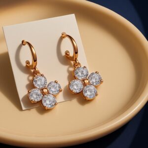 Crystal Ear Rings