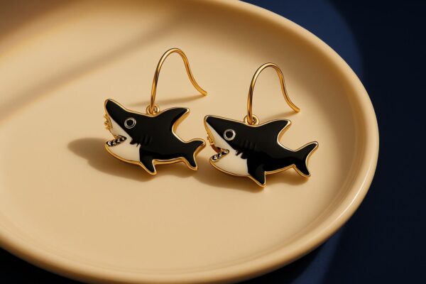 Ocean Shark Studs