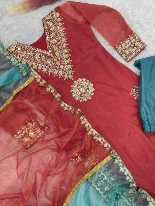 PLAZZO WITH DUPATTA - Image 4