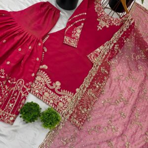 Top-Plazzo and Dupatta